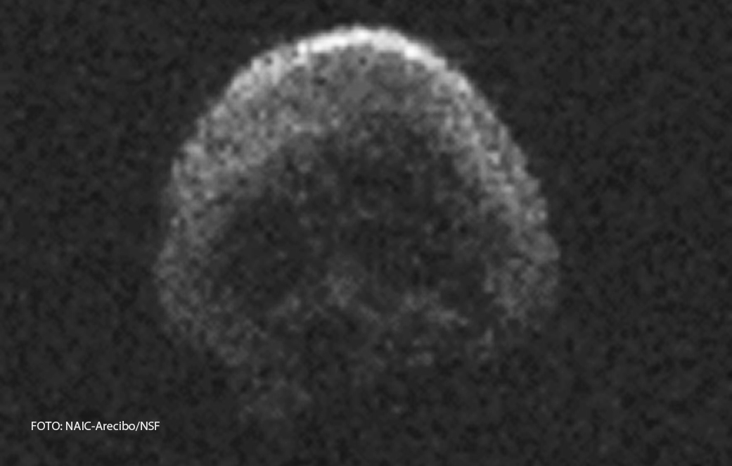 Un corp ceresc in forma de craniu a aparut pe cer in noaptea de Halloween. Explicatia data de NASA