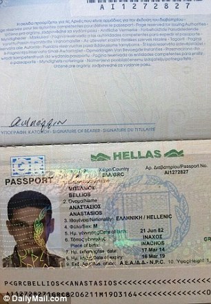 Sase sirieni cu pasapoarte grecesti furate si falsificate, arestati in America Centrala. Barbatii erau in drum spre SUA - Imaginea 3