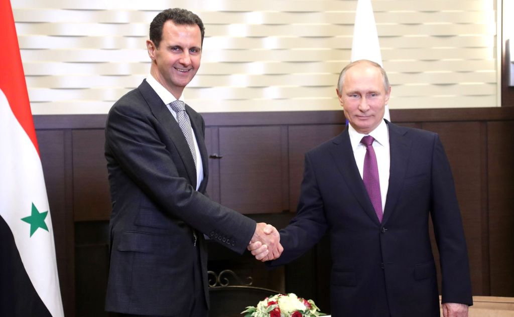 Întrevedere Putin - Assad, la Soci. Liderul sirian, felicitat pentru rezultatele împotriva teroriștilor ISIS