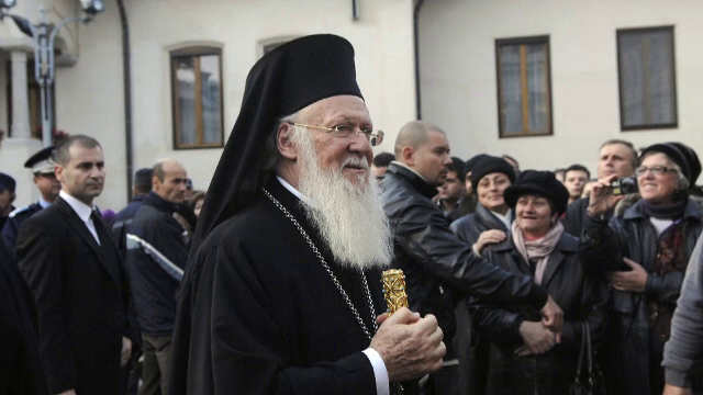 Patriarhul Ecumenic Ortodox Bartolomeu a fost diagnosticat cu COVID-19