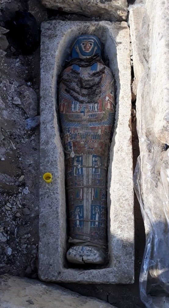 Sarcofage vechi de peste 3000 de ani, găsite la sud de Cairo. Surpriza trăită de arheologi