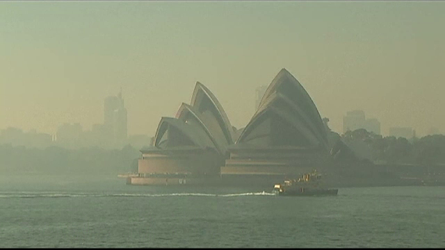 Imagini apocaliptice în Sydney. Orașul, acoperit de fum după incendiile recente - Imaginea 1