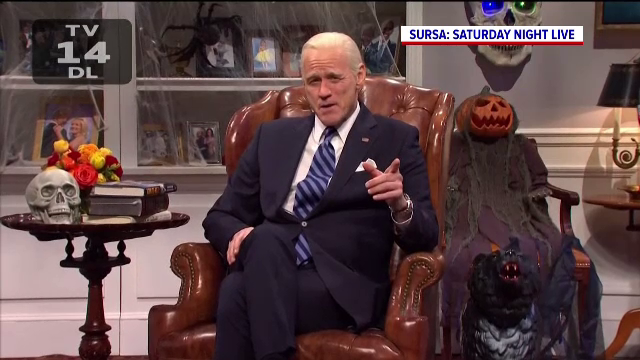 Jim Carrey l-a imitat pe Joe Biden, în ediţia de Halloween a emisiunii Saturday Night Live