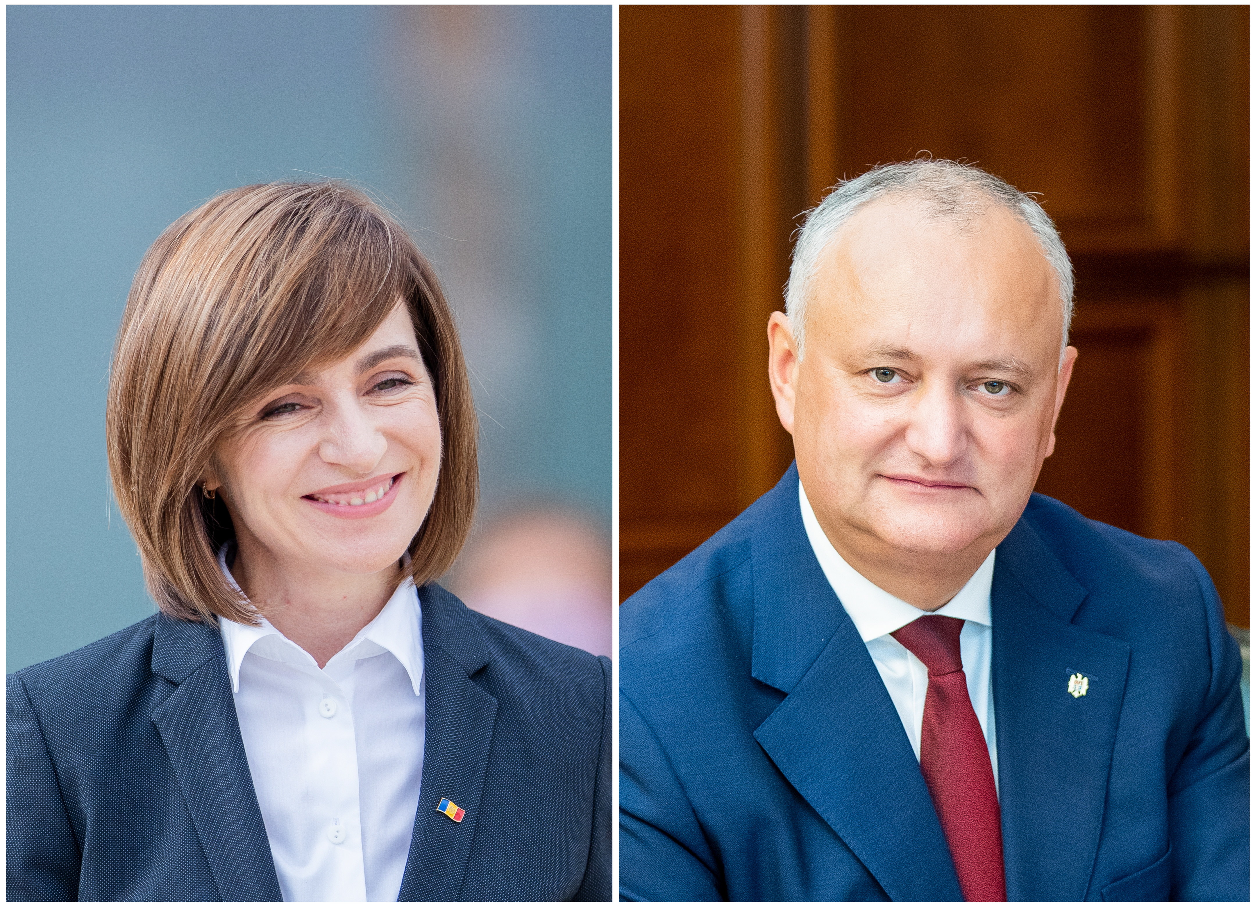 Maia Sandu l-a învins pe Dodon în primul tur al alegerilor prezidențiale din R. Moldova