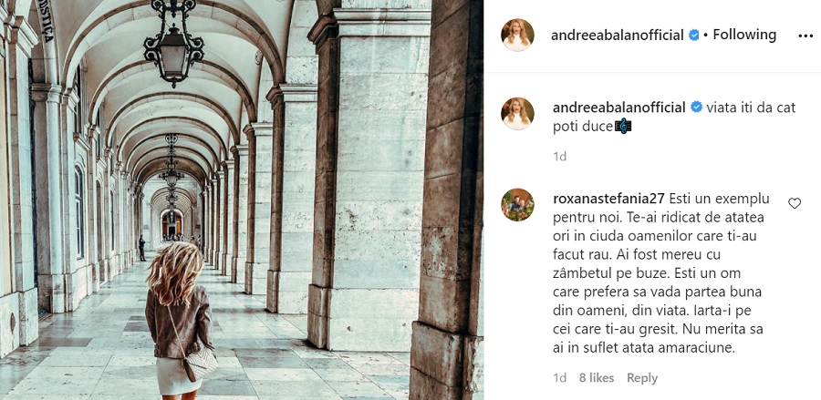 Mesaj misterios postat de Andreea Bălan pe Instagram, după ce a ajuns de urgență la spital - Imaginea 2