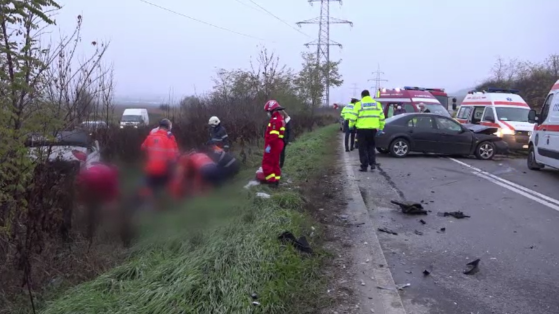 Doi bărbați de 50 de ani și-au pierdut viața în urma unui accident produs între Vaslui şi Roman