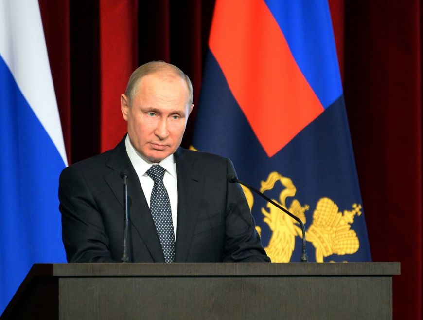 Vladimir Putin: Starea de tensiune creată în Occident trebuie să persiste cât mai mult timp