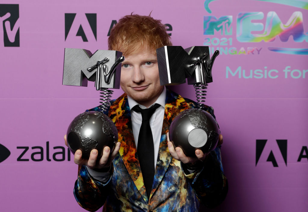 MTV Europe Music Awards 2021: Ed Sheeran şi BTS, principalii câştigători