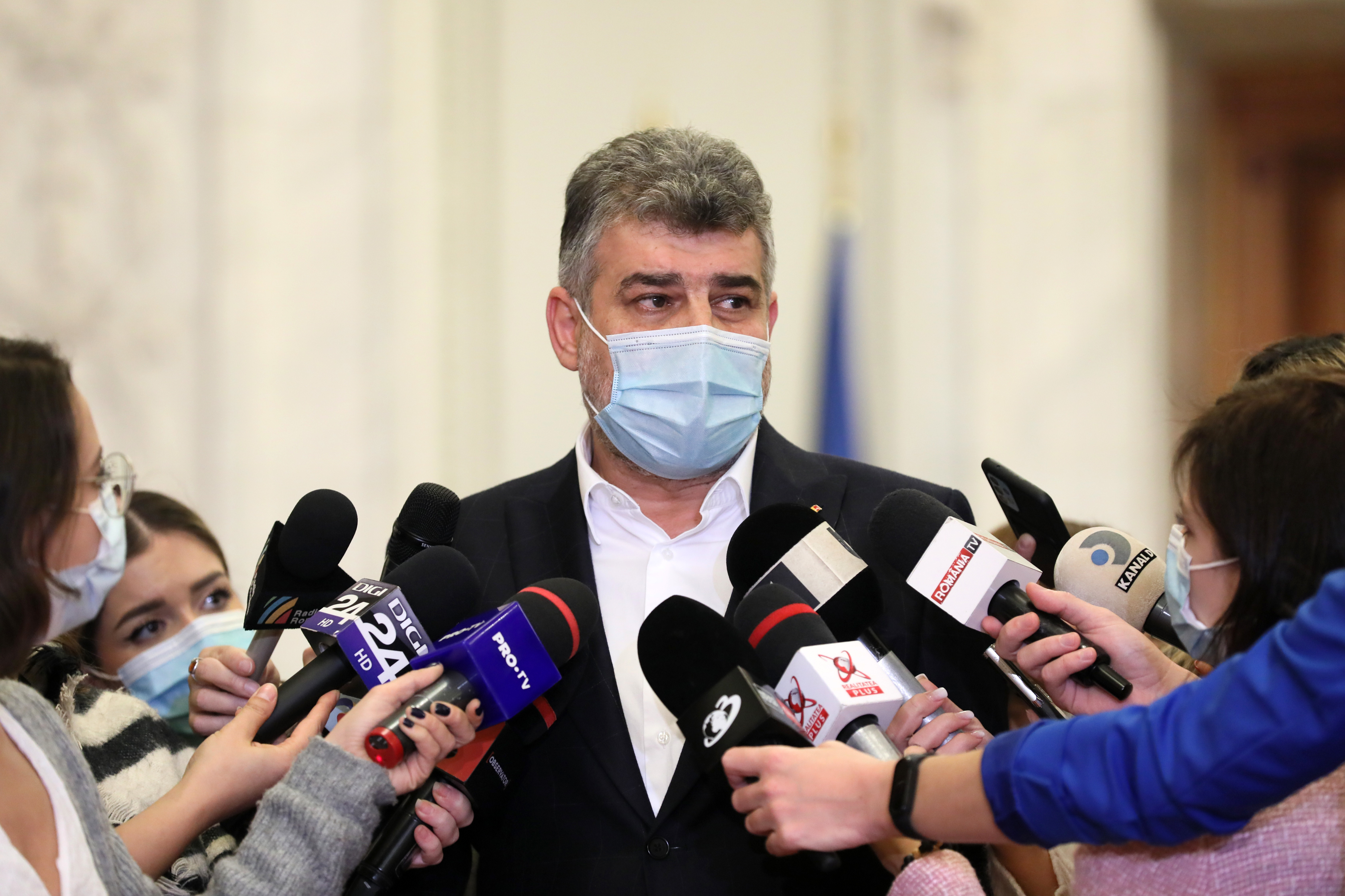 Marcel Ciolacu, după negocieri: „Am finalizat cele două variante în care PSD are prim-ministrul şi PNL are prim-ministrul”