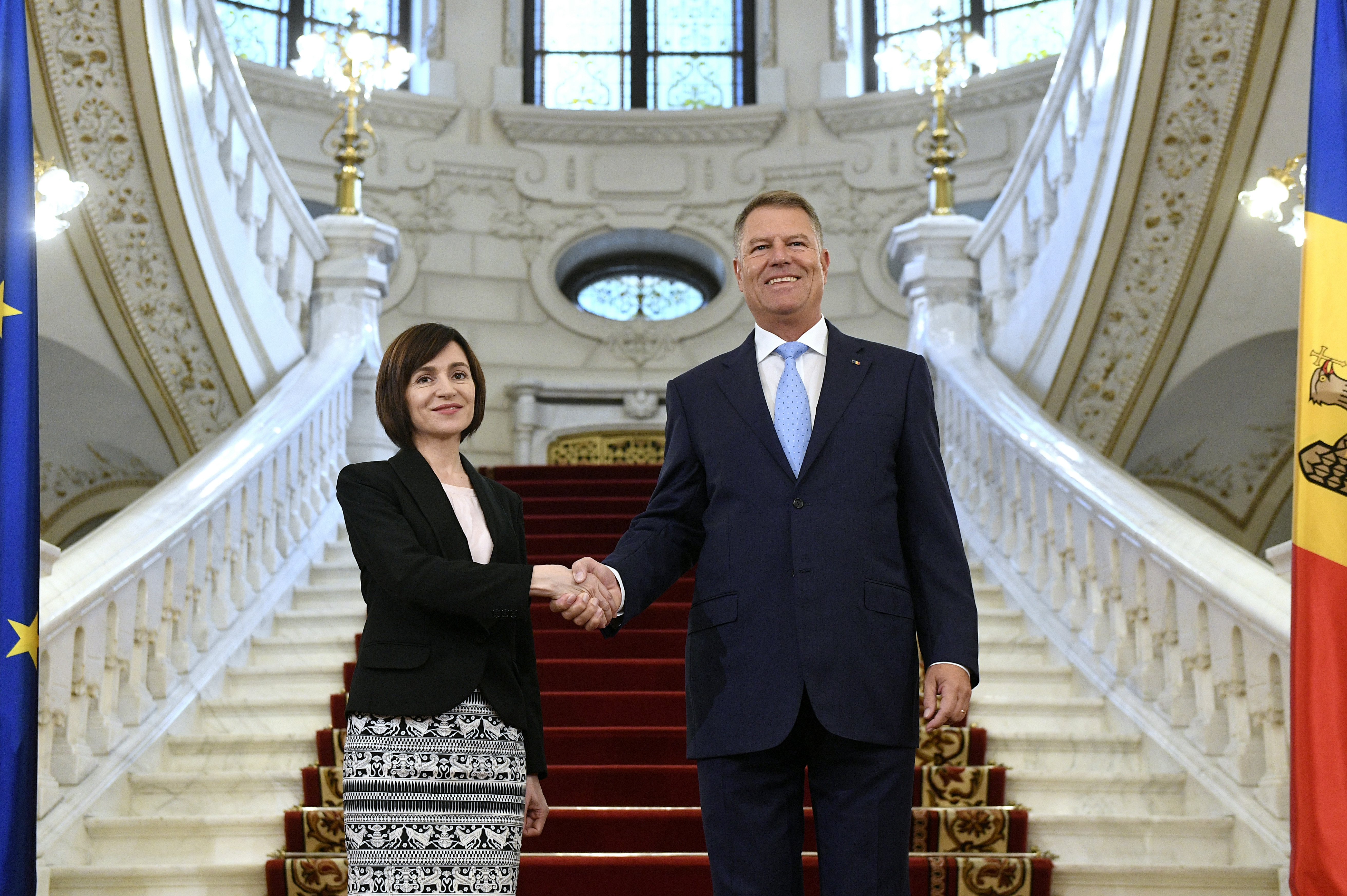 Maia Sandu, în vizită oficială în România. Președintele Republicii Moldova vine la invitația lui Klaus Iohannis