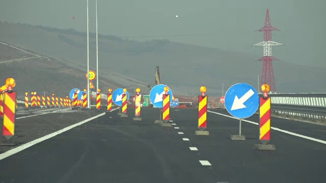 Se deschide lotul 2 al Autostrăzii Sebeș-Turda. Pe un kilometru s-a surpat terenul