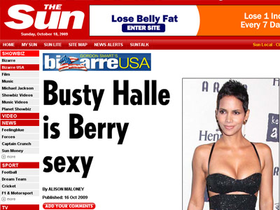 Halle Berry, sexy mama!