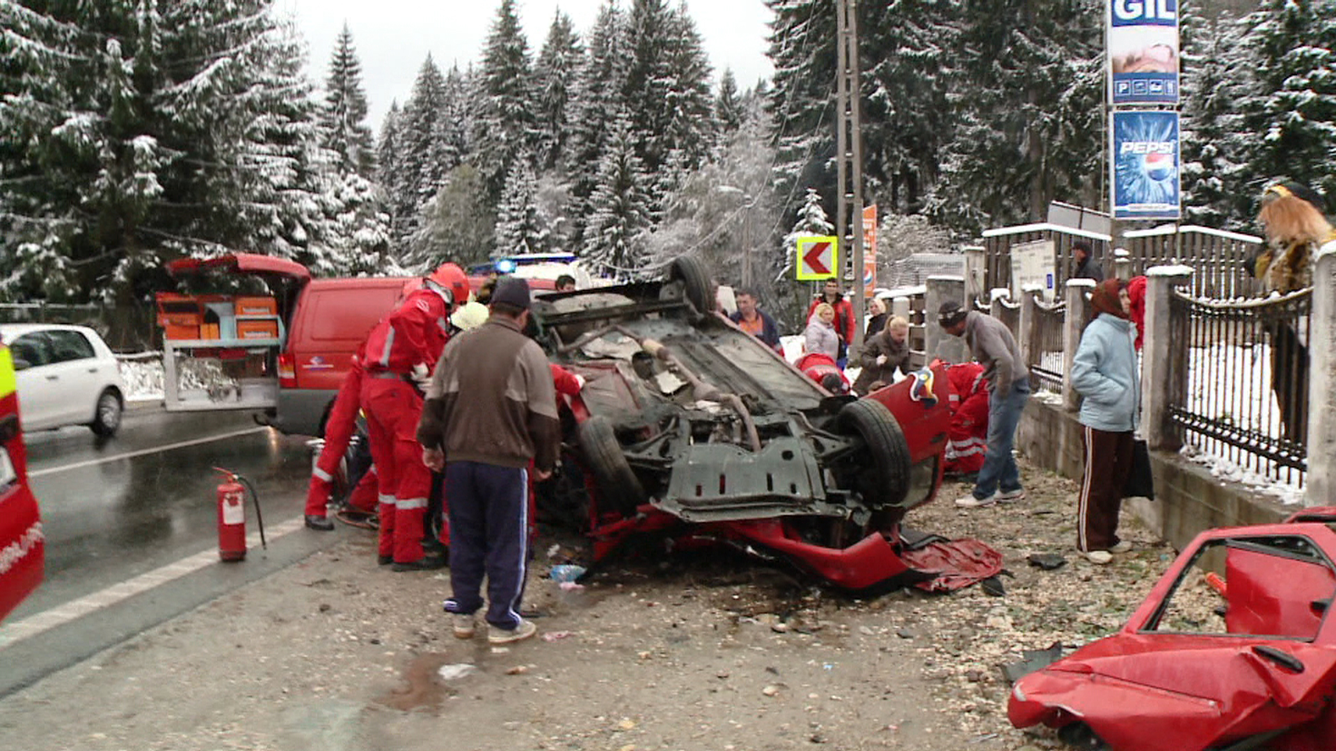 VIDEO. Imaginile accidentului provocat de Serban Huidu - Imaginea 2