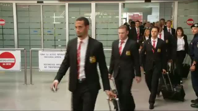 Manchester United, echipa de jumatate de miliard de euro sta intr-un hotel de 5 stele la Cluj