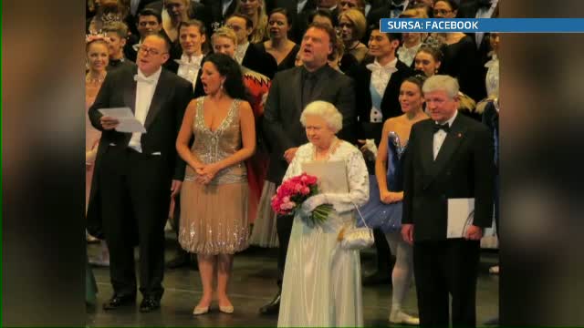 Angela Gheorghiu a cantat pentru Regina Elisabeta a II-a, la o gala umanitara