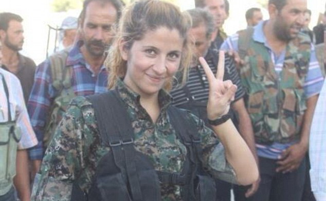 Luptatoarea kurda ajunsa celebra pentru ca a ucis 100 de jihadisti in batalia pentru Kobane ar fi fost decapitata de SI