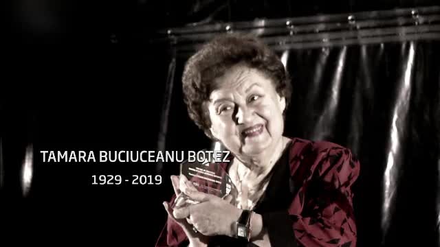 Actrița Tamara Buciuceanu Botez, înmormântată cu onoruri militare la Cimitirul Sf. Vineri