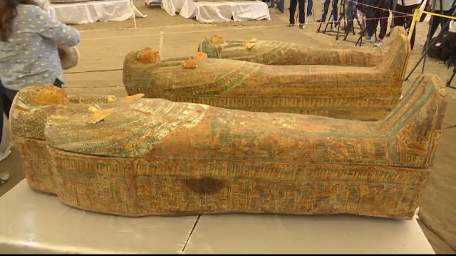 Descoperire fascinantă în Egipt: 30 de sarcofage cu o vechime de peste 2000 de ani - Imaginea 2