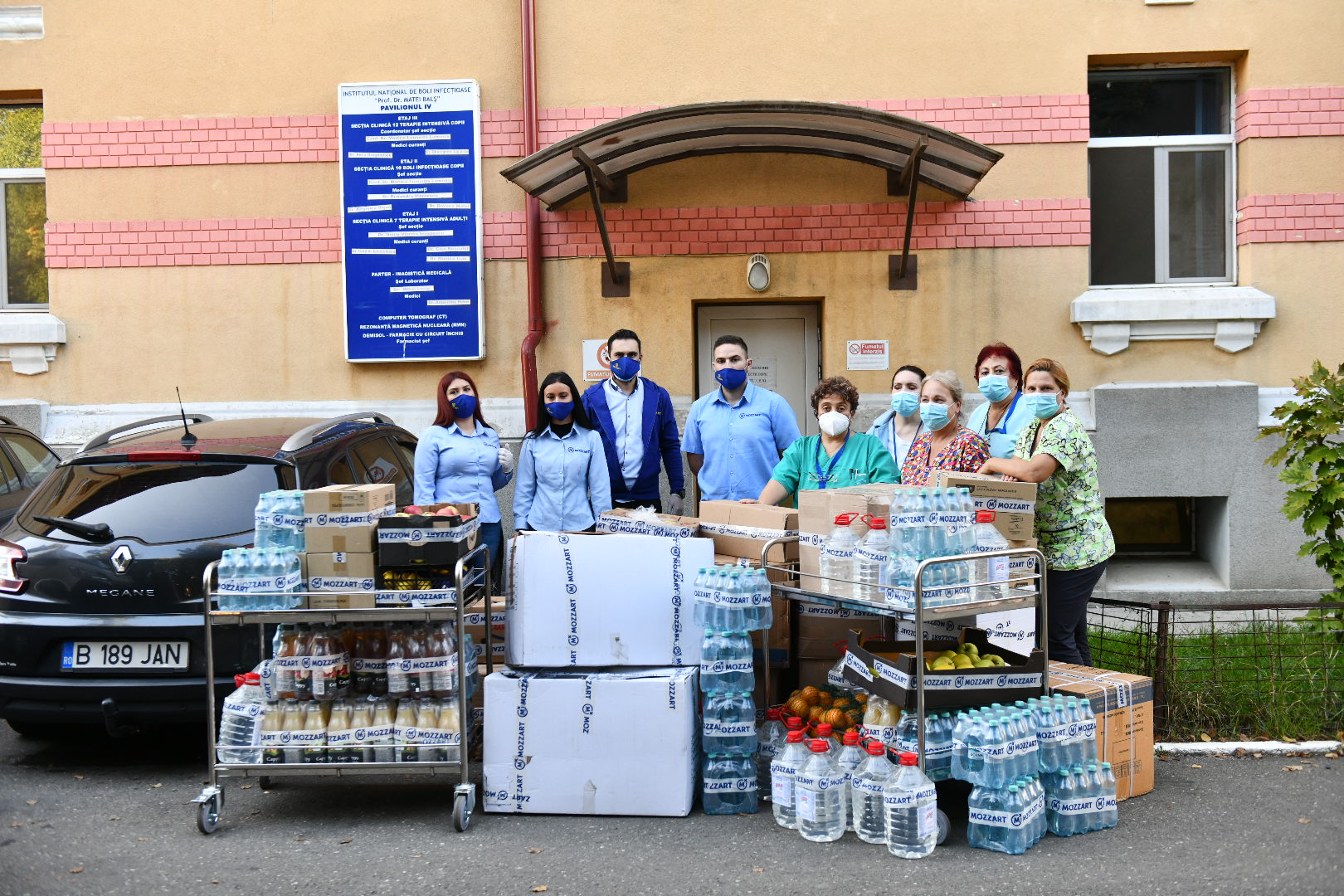 (P) Mozzart Bet donează 75000 lei către spitalele Covid din România