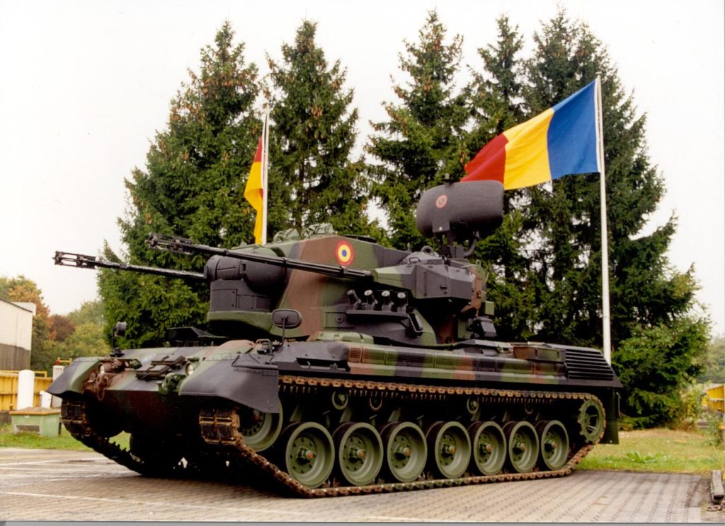 România trimite în Polonia blindate Gepard pentru o misiune NATO