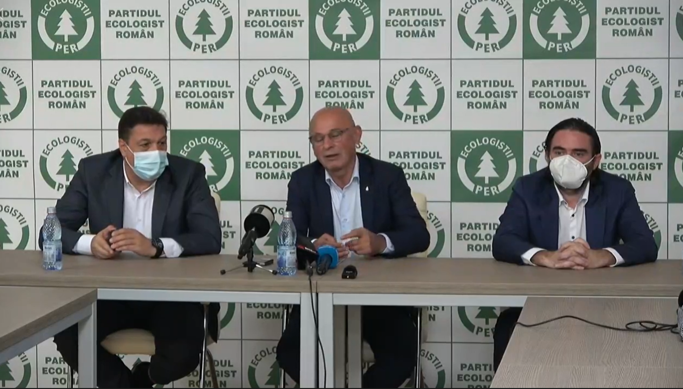 Şerban Nicolae şi Pleşoianu deschid lista de candidați ai Partidului Ecologist în București