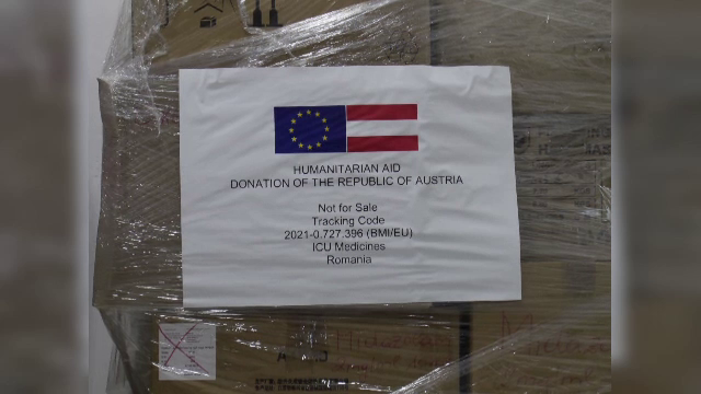 Austria vine în ajutorul României. Peste o mie de cutii cu medicamente au ajuns în țara noastră