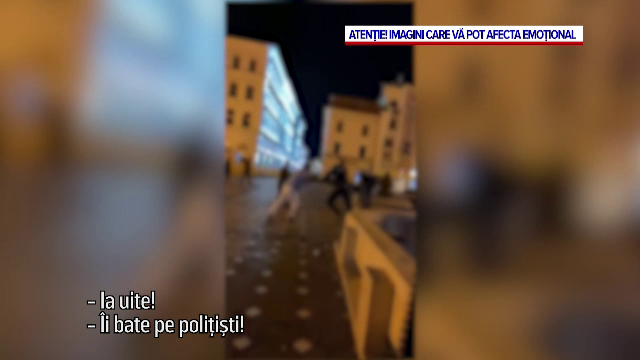 Un scandalagiu băut din Timișoara i-a luat la bătaie pe polițiștii locali care voiau să-l legitimeze