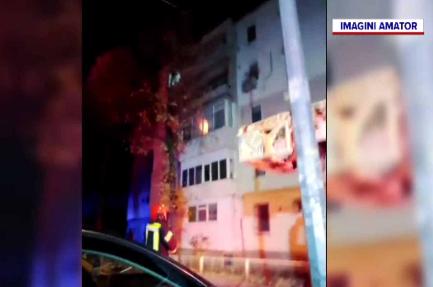 O fată de 15 ani a sărit de la etajul patru, în Tulcea. Incendiul îi cuprinsese apartamentul