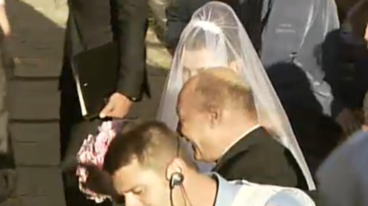 Traian Basescu, dupa nunta fiicei sale la Biserica Sfantul Spiridon Nou: 