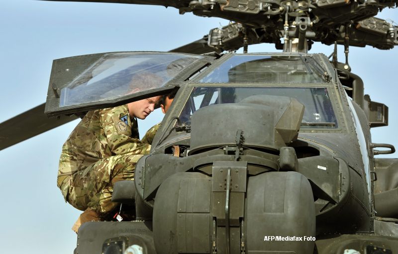 Printul Harry, in afara oricarui pericol dupa un atac asupra bazei din Afganistan soldat cu 2 morti
