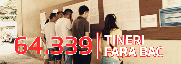 Dezastru la BACALAUREAT 2013 - sesiunea de toamna. 64.000 de tineri nu au niciun viitor