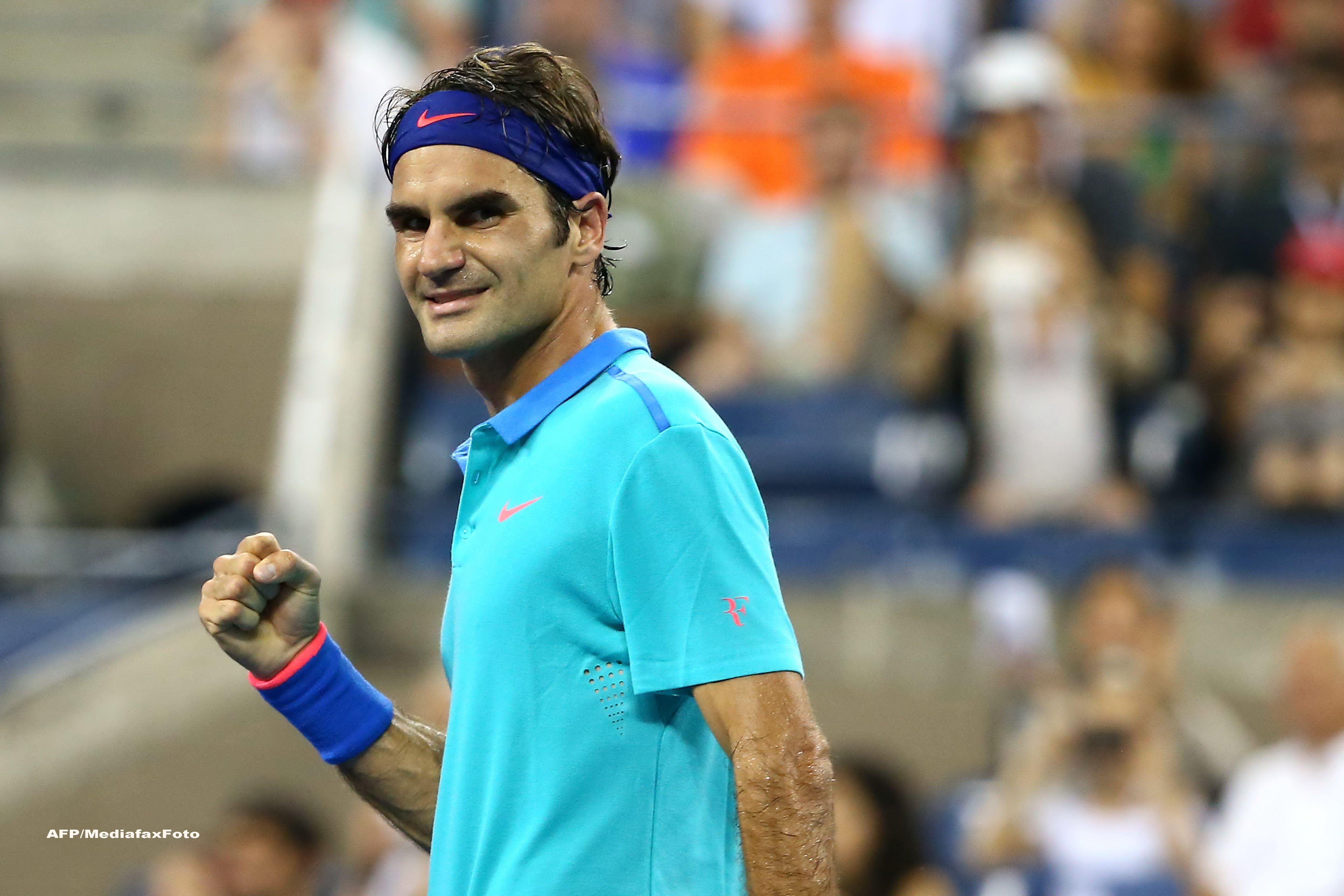 Roger Federer a uimit publicul de la US Open cu o lovitura de maestru. A fost aplaudat chiar si de Michael Jordan. VIDEO