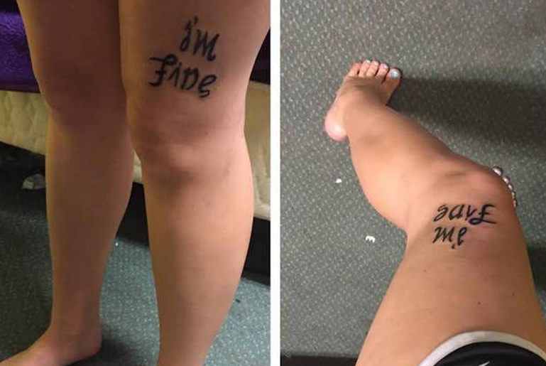 O tanara din SUA si-a facut un tatuaj, insa doar ea ii poate citi adevarata semnificatie. Ce se intampla cand il priveste