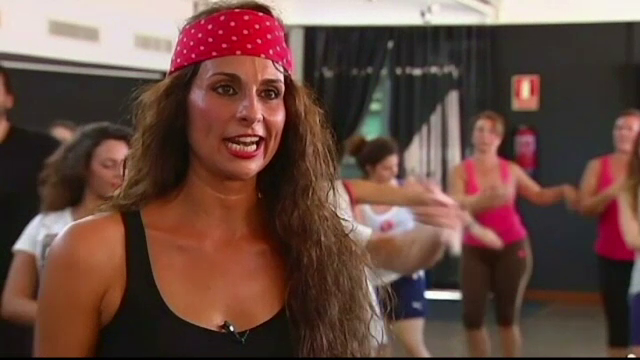 Ideea de aerobic a unei foste miss Spania atrage zeci de participanti: 
