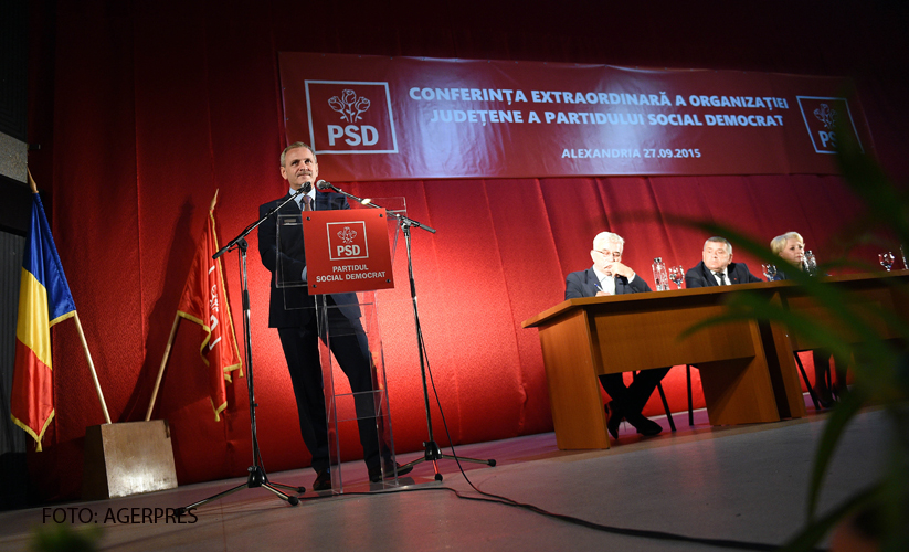 Liviu Dragnea si-a lansat candidatura la sefia PSD atacandu-l pe Iliescu. Politicianul a suferit un accident vestimentar