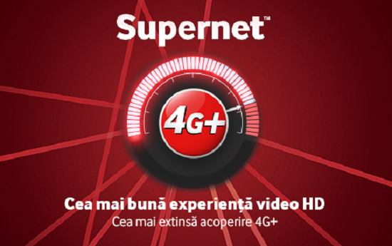 (P) Vodafone Romania lanseaza Supernet 4G+