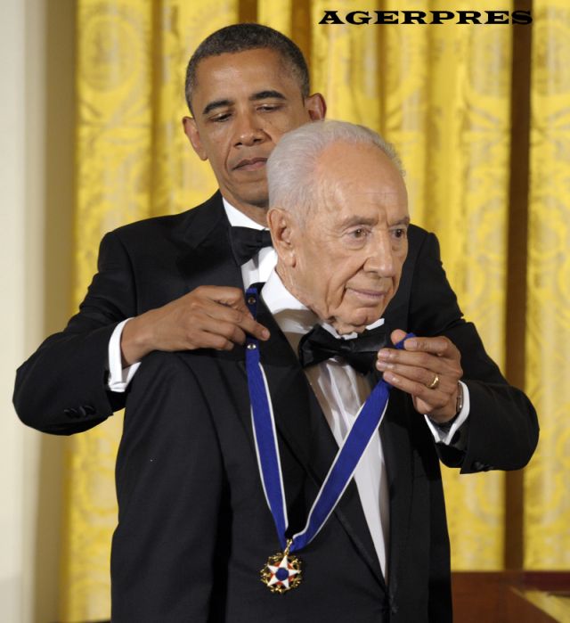 Barack Obama, omagiu in memoria lui Shimon Peres: 