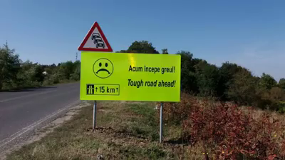Lipsa autostrăzii, ”rezolvată” cu emoticoane de autorități. Peste ce mesaje dau șoferii în Timiș.VIDEO