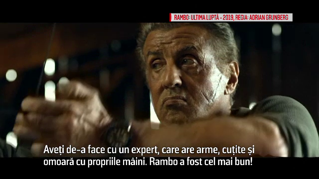Sylvester Stallone revine pe marile ecrane în rolul lui Rambo, la 73 de ani