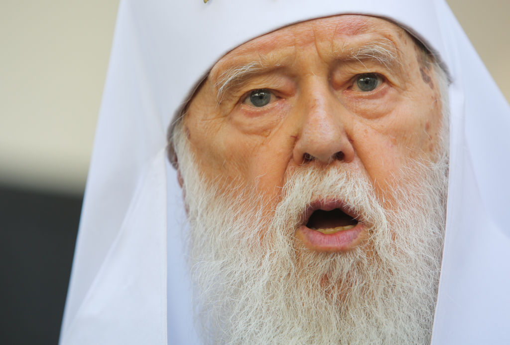 Patriarhul Ucrainei are Covid-19, după ce a spus că boala este pedeapsă pentru homosexuali