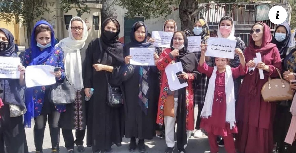 Forţele speciale talibane au pus capăt brutal unui protest al femeilor în Kabul