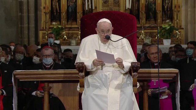 Papa Francisc, nemulțumit de cuvântările Bisericii catolice din Slovacia. Sunt primele sale vizite după operația de colon