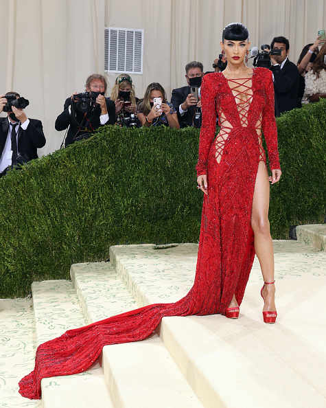 Covorul roșu, Met Gala 2021. Kim Kardashian și Naomi Osaka, apariții surprinzătoare. GALERIE FOTO - Imaginea 10