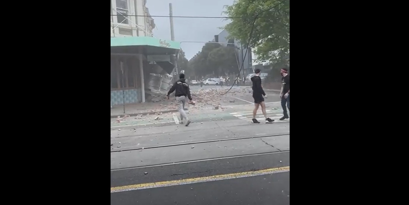 Cutremur de magnitudine 6,0 în Australia. Străzile sunt pline de moloz. „Este ca o zonă de război”