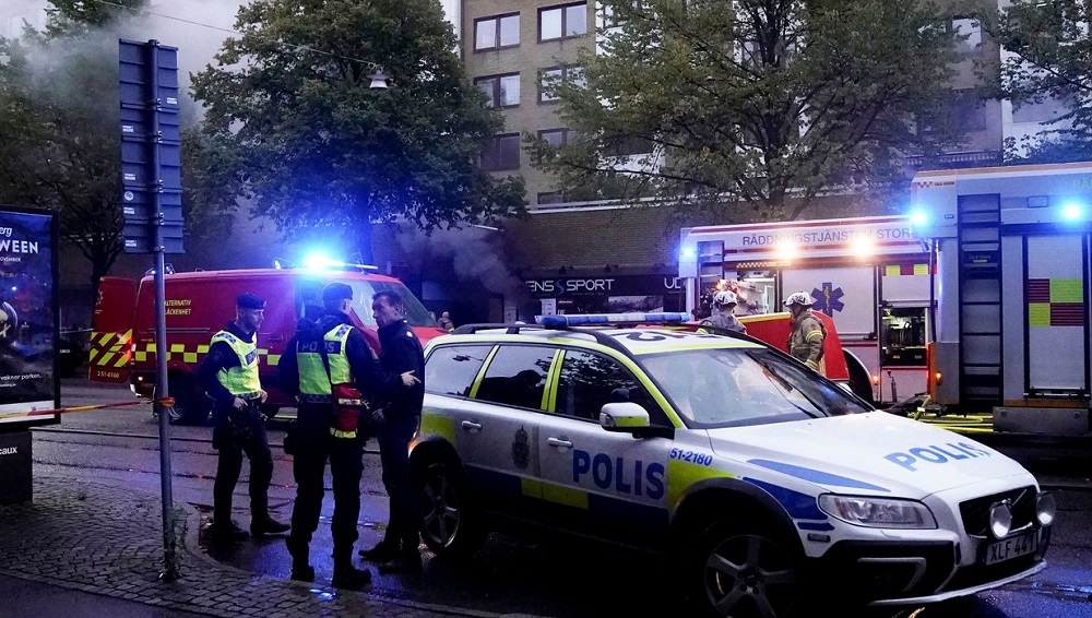 FOTO. Explozie într-o clădire din Gothenburg. 25 de persoane au ajuns la spital