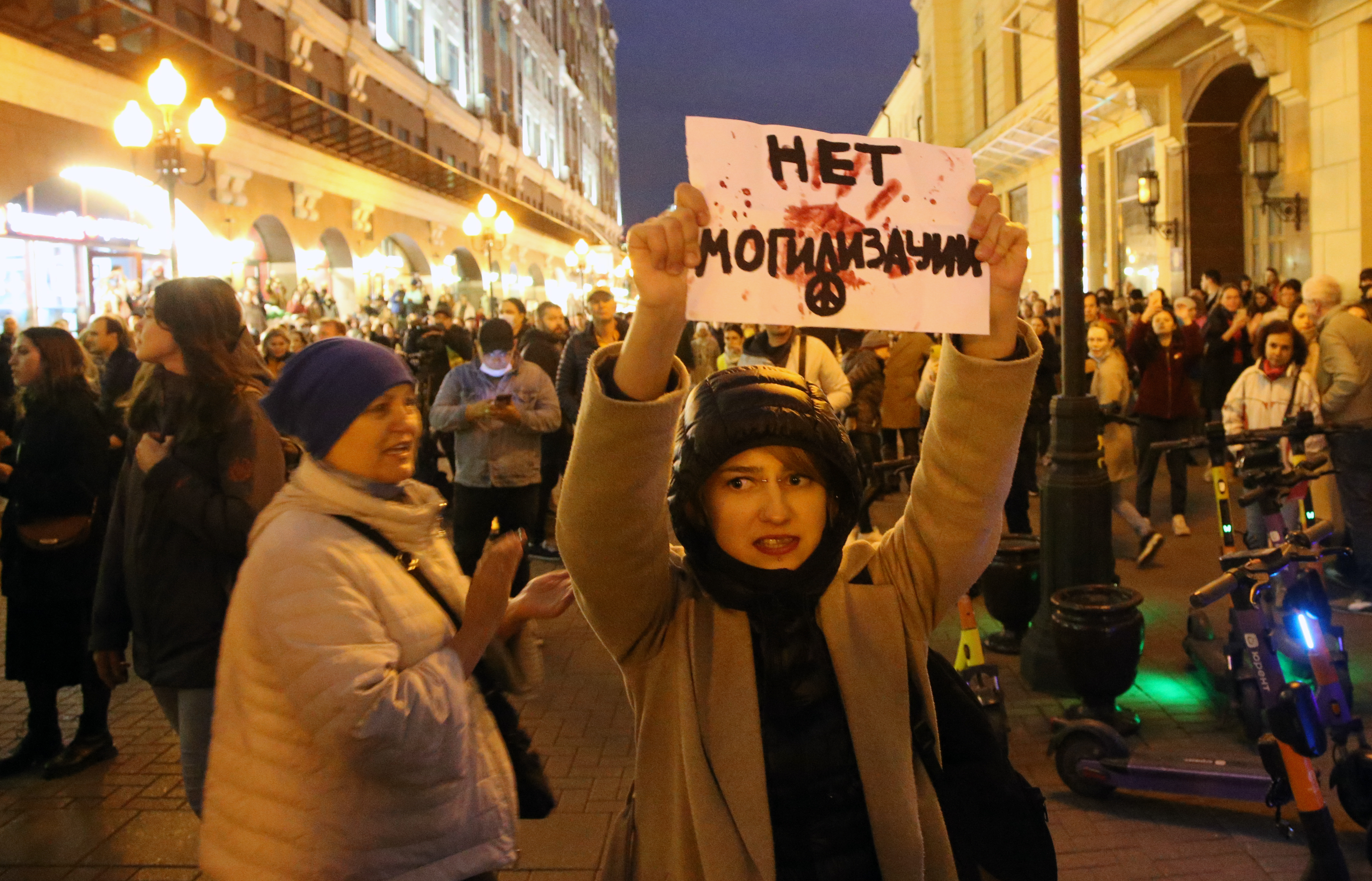 Proteste în Rusia după mobilizarea parțială. Ce riscă persoanele care participă la mitingurile „ilegale” | GALERIE FOTO - Imaginea 8